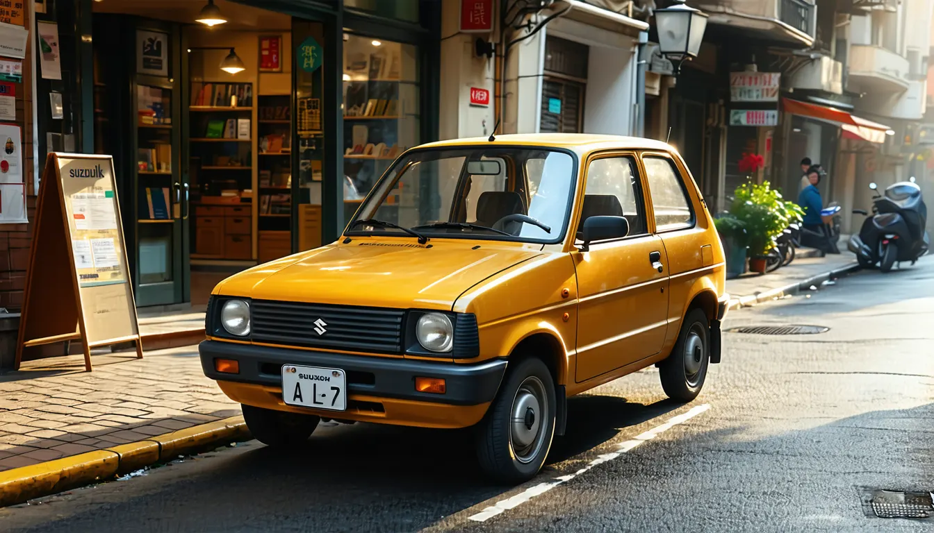 plongez dans l’univers de la suzuki alto de 1979, une citadine iconique qui a marqué son époque. découvrez son histoire, ses caractéristiques et ce qui fait encore aujourd’hui de cette petite voiture un modèle recherché des passionnés.