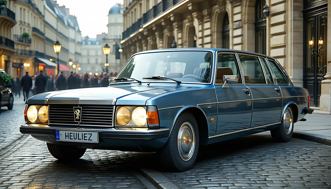 découvrez l'histoire fascinante et la rareté de la peugeot 604 limousine heuliez de 1978, une icône française au design unique, convoitée par les collectionneurs et symbole du luxe automobile made in france.