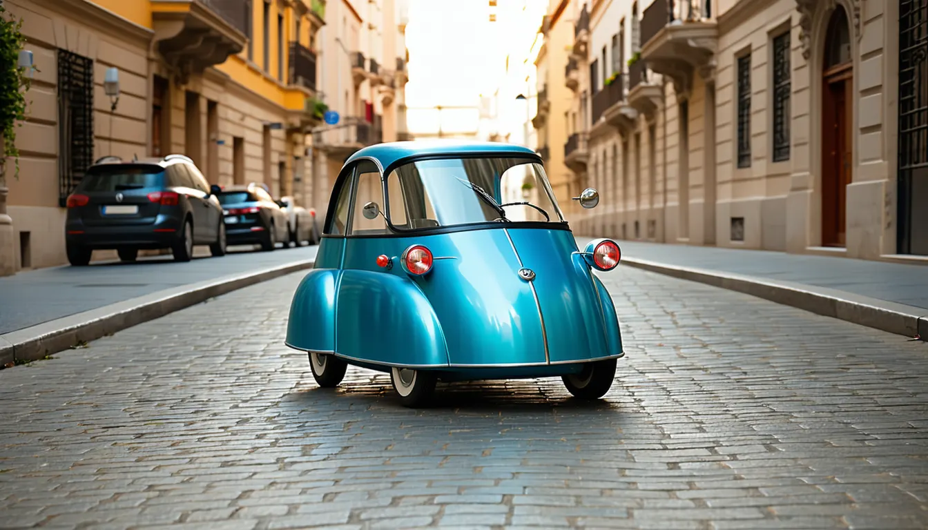 Tout savoir sur la Messerschmitt KR200 de 1955 : histoire, caractéristiques et anecdotes