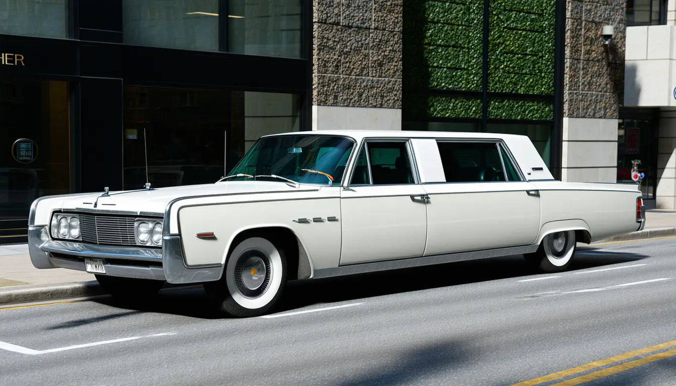 Tout savoir sur la chrysler imperial crown ghia 1965, un bijou de l'automobile de collection