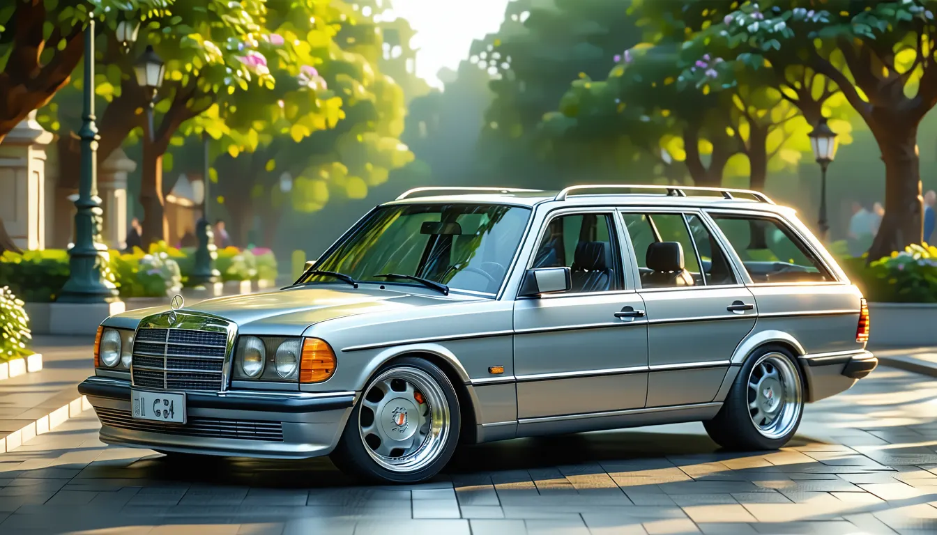 Tout savoir sur la mercedes-benz e-class t-modell de 1985 : histoire, design et performances