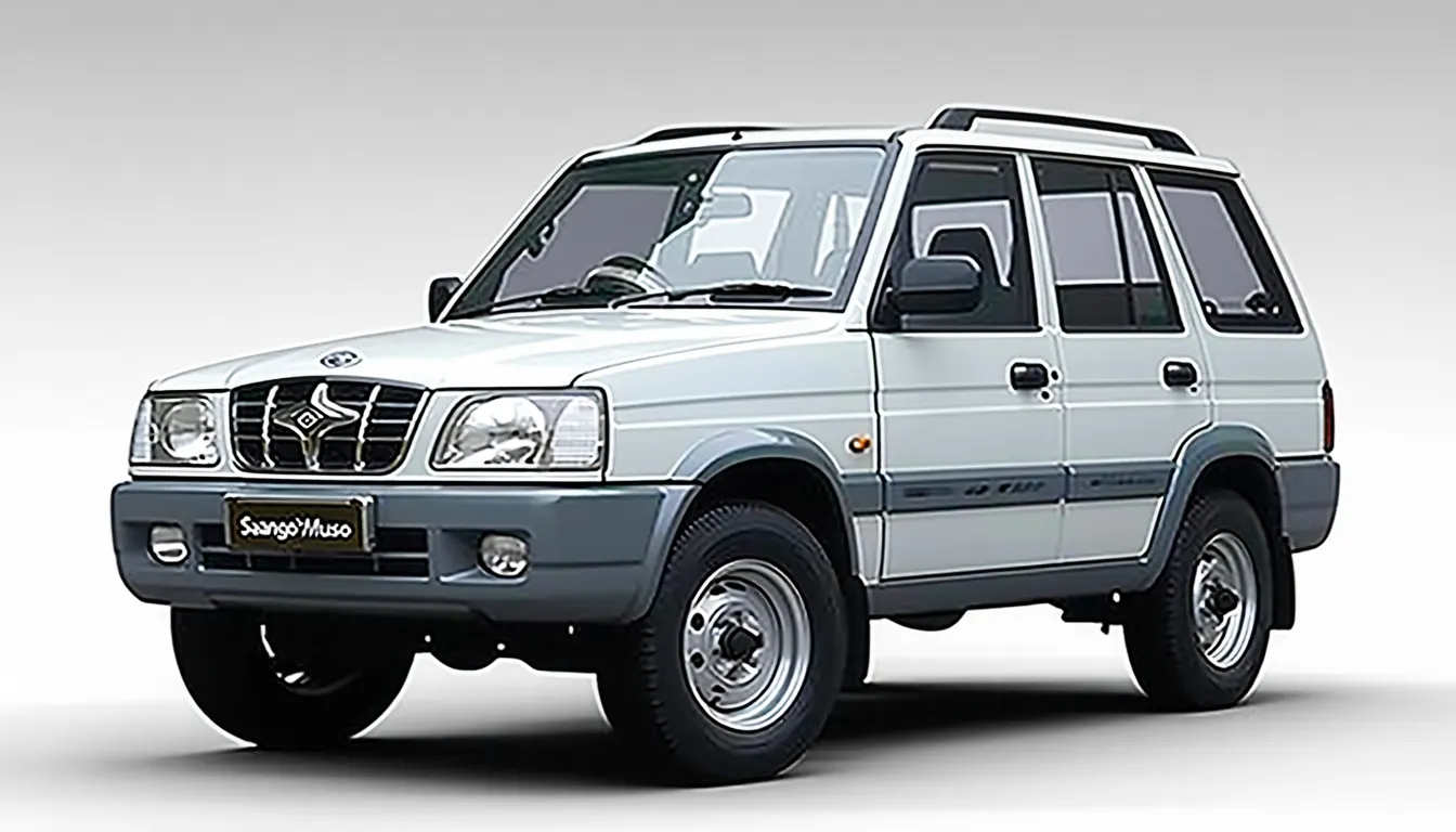 Tout savoir sur le SsangYong Musso de 1993 : analyse, points forts et caractéristiques