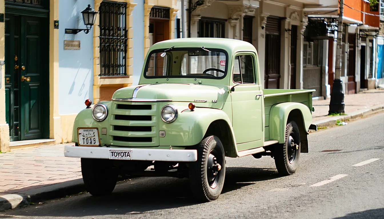 Toyota Stout 1954 : découverte d’un pick-up emblématique et pionnier