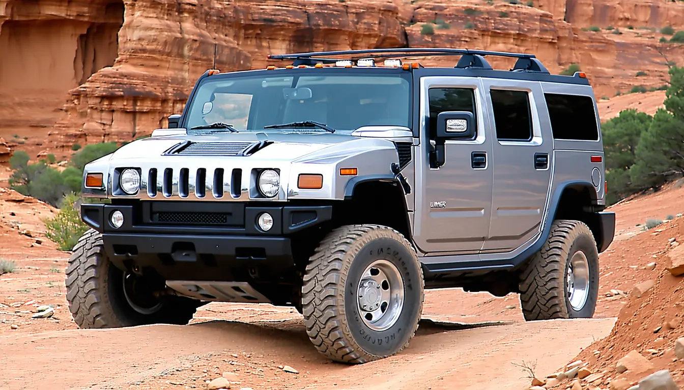 découvrez les caractéristiques, spécificités techniques et avis d’expert sur le hummer h2 2002, un suv emblématique alliant puissance, design robuste et performances remarquables. idéal pour les passionnés d’automobiles et de véhicules tout-terrain.