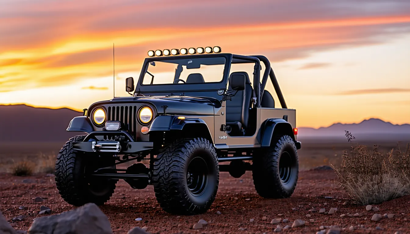 jeep wrangler 1986 : histoire, caractéristiques et conseils pour collectionneurs