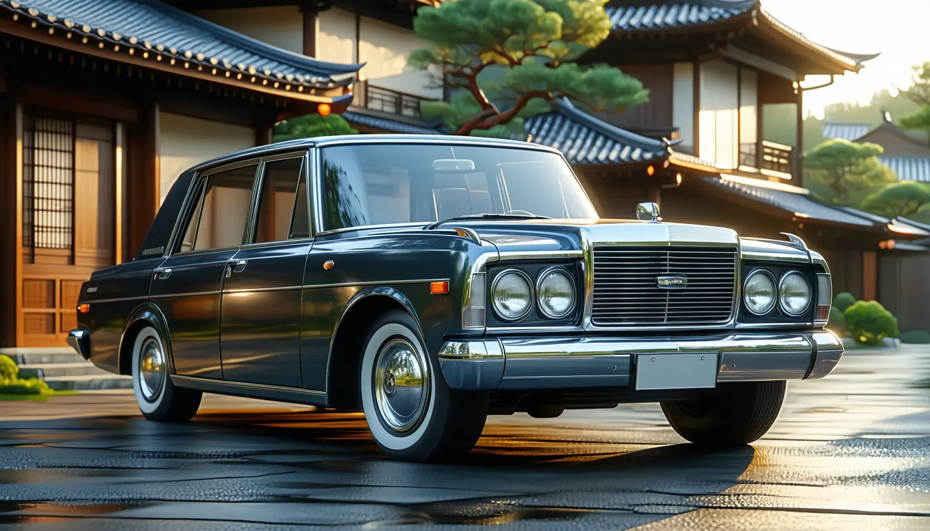 Découvrir la Nissan President Sovereign de 1965 : histoire et caractéristiques de la berline de prestige japonaise
