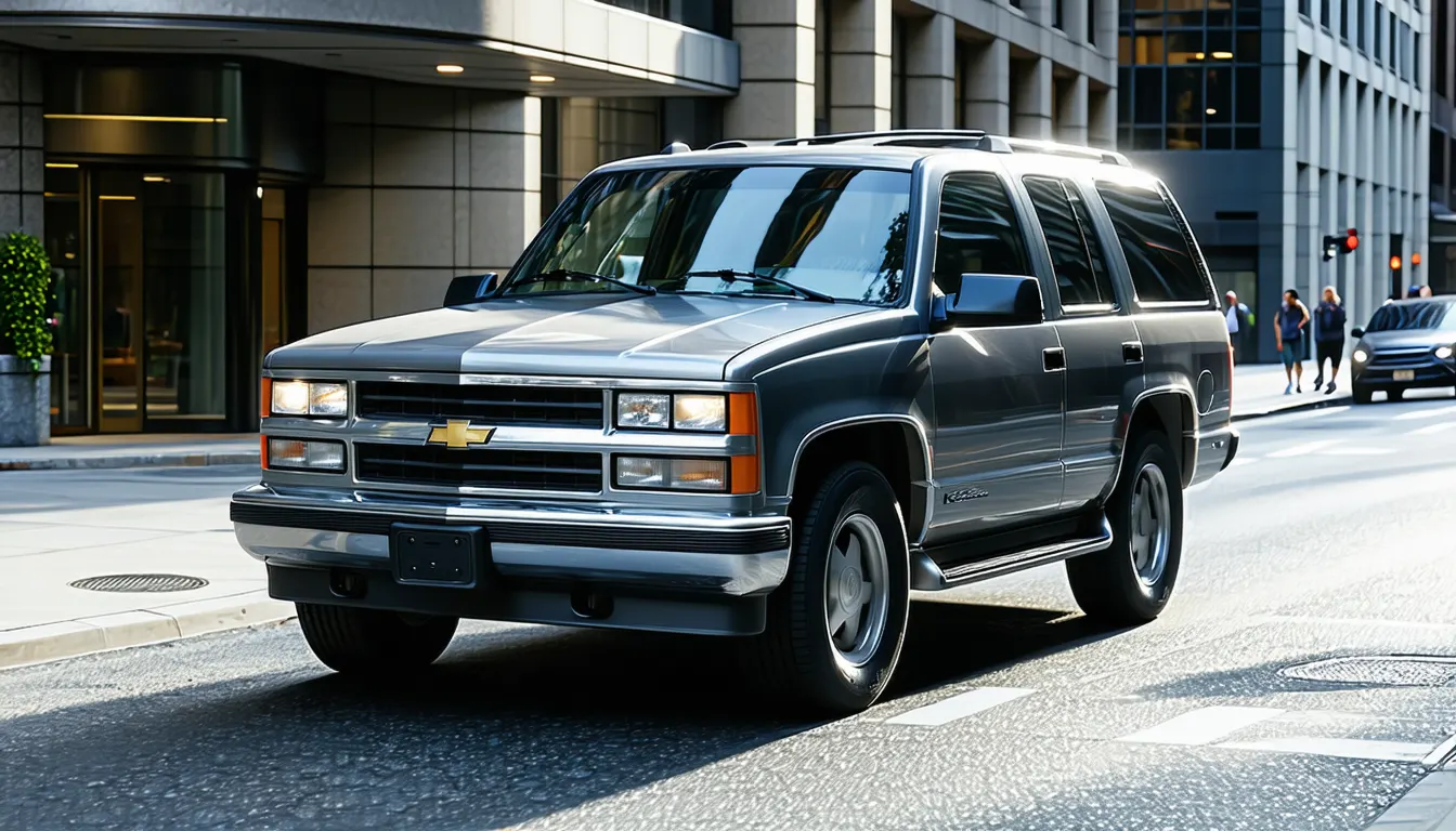 explorez la chevrolet tahoe 1995 : découvrez ses caractéristiques, ses performances et les avis des utilisateurs pour tout savoir sur ce modèle emblématique.