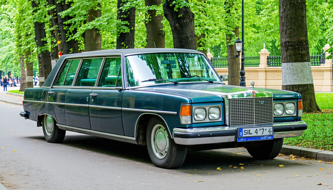 découvrez l'histoire fascinante et les secrets du zil 4104 de 1978, une limousine soviétique emblématique de prestige et symbole du luxe à l'époque.