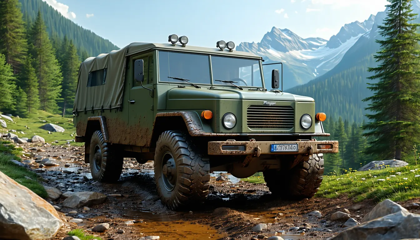 explorez le pinzgauer 710/712 de 1971, un tout-terrain iconique apprécié des passionnés pour sa robustesse et son design unique. découvrez son histoire et ses caractéristiques exceptionnelles.