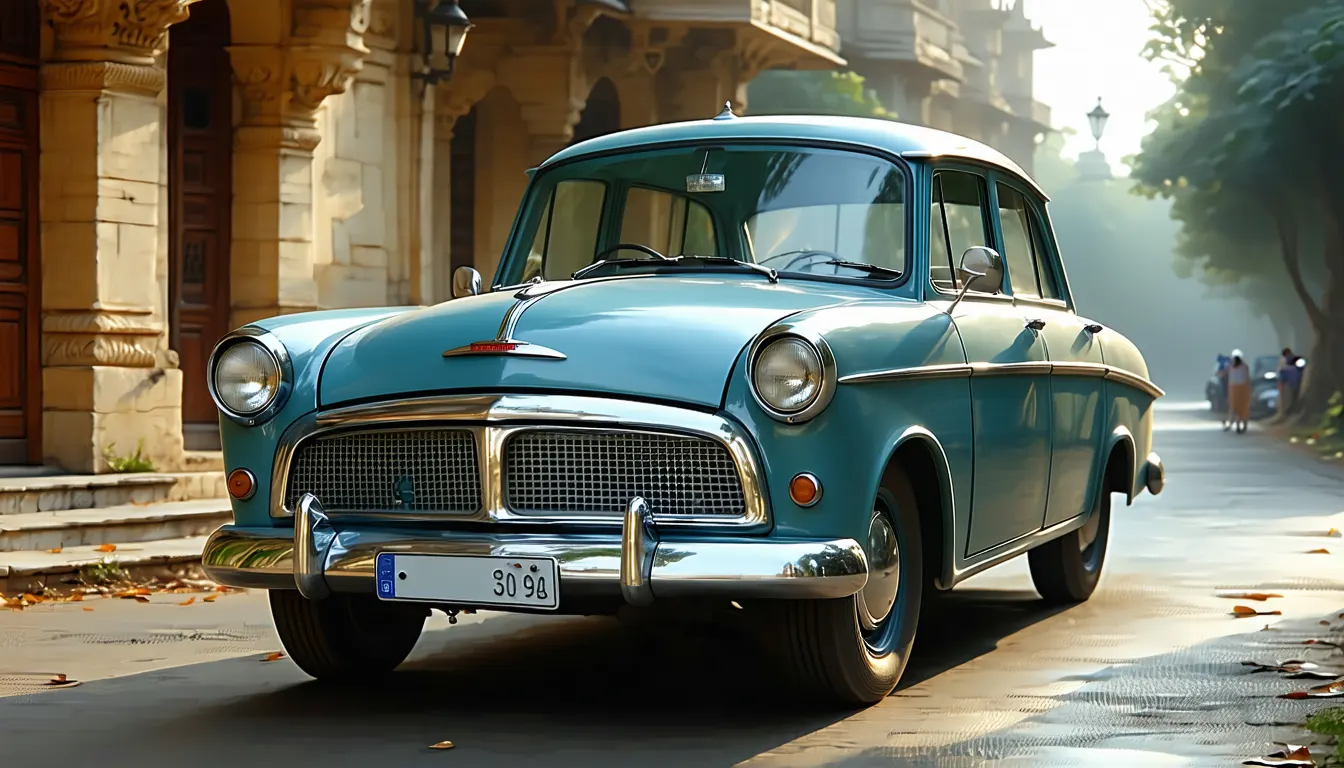 Hindustan Ambassador 1958 : histoire et caractéristiques de la berline iconique indienne