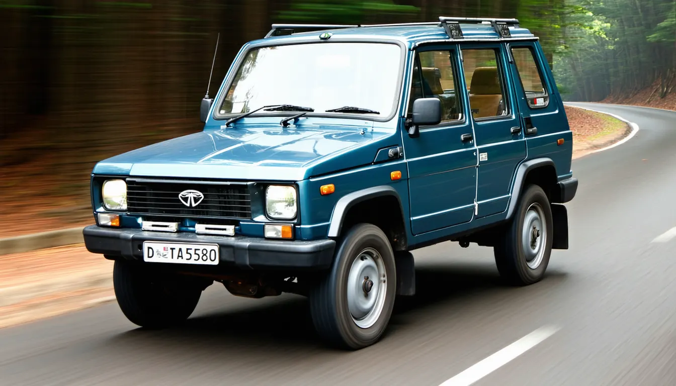 Tata Sierra 1991 : histoire, spécificités et avis sur ce SUV mythique