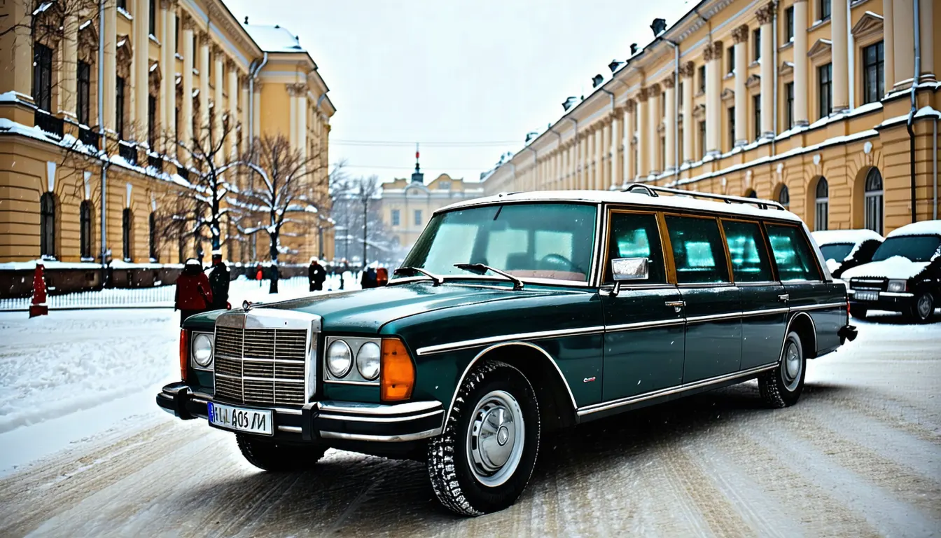 zil 41047 landaulet de 1985 : histoire et caractéristiques d'une limousine de prestige