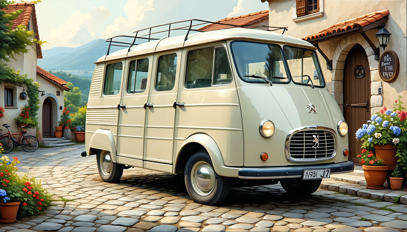 découvrez l’histoire fascinante du peugeot j7 de 1965, ses caractéristiques techniques uniques et des conseils pratiques pour passionnés d’utilitaires anciens. un guide complet pour amateurs de véhicules vintage !