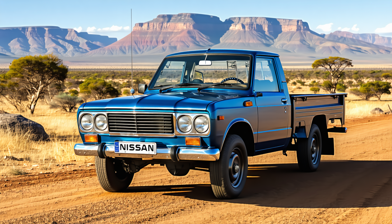 découvrez l'histoire fascinante du nissan 1400 bakkie 1971, le pick-up emblématique d'afrique du sud. explorez ses caractéristiques techniques, son évolution et pourquoi il demeure une légende sur les routes et auprès des amateurs de voitures anciennes.