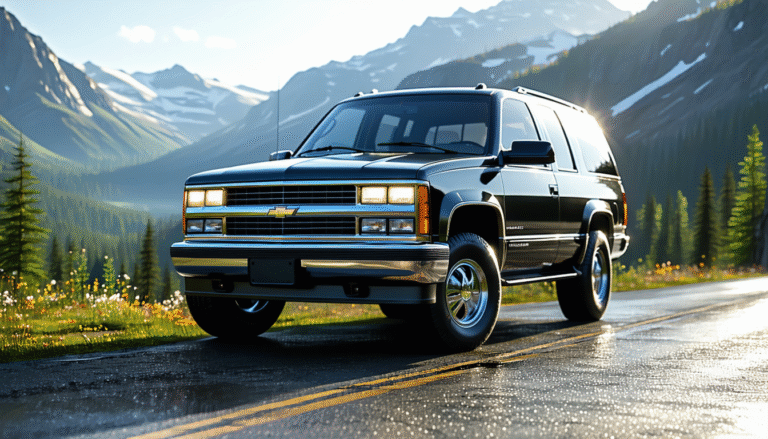 explorez la chevrolet tahoe 1995, découvrez ses caractéristiques techniques, ses performances sur route, et l'avis des experts et utilisateurs pour mieux connaître ce suv classique.