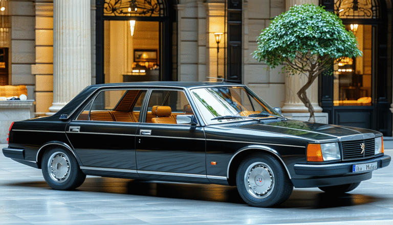 découvrez l'histoire fascinante et les spécificités uniques de la peugeot 604 limousine landaulet heuliez de 1981, une rareté automobile emblématique alliant élégance et innovation.