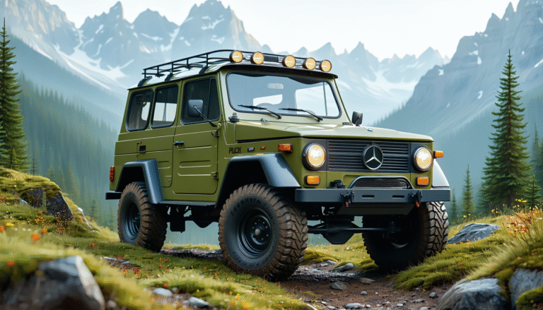 découvrez l'histoire fascinante du puch g 1979, un tout-terrain emblématique sous licence mercedes, et ses spécificités techniques qui en font un véhicule légendaire.