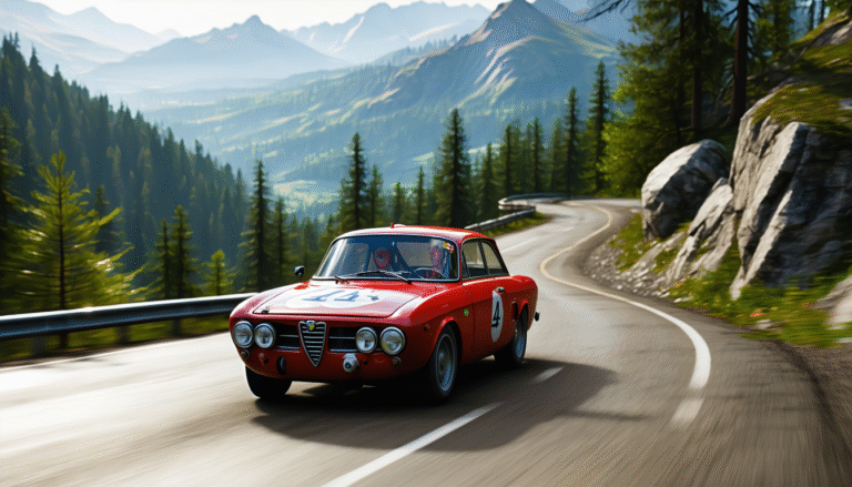 découvrez l'histoire fascinante et les caractéristiques emblématiques de l'alfa romeo giulia sprint gta 1965, une icône sportive qui a marqué son époque par son design et ses performances exceptionnelles.