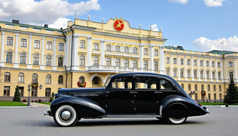 découvrez l’histoire fascinante de la zis 110 de 1946, la limousine emblématique de l’union soviétique. explorez ses caractéristiques techniques, son design distinctif et son rôle symbolique dans l’ère d’après-guerre.