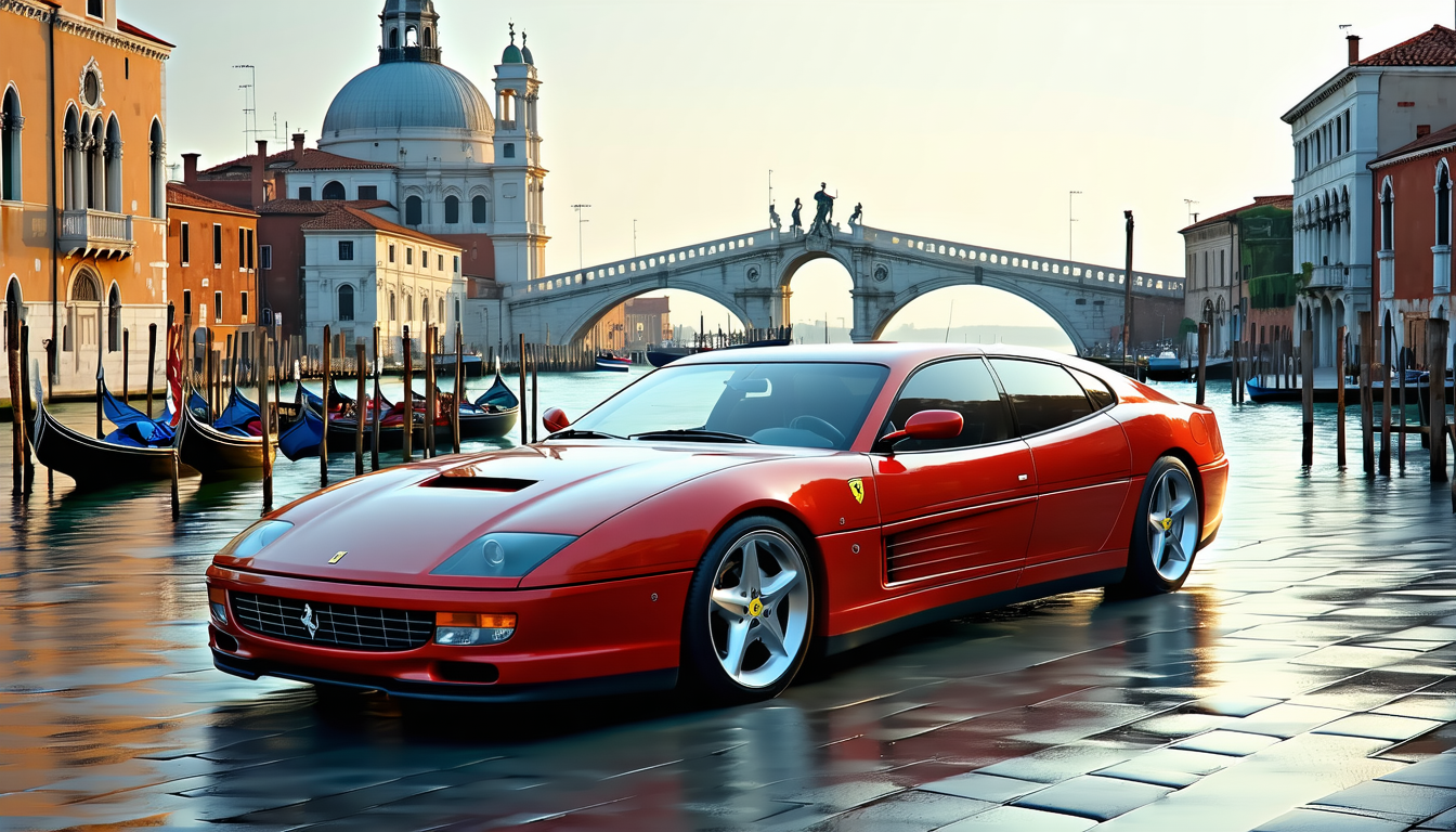 découvrez la ferrari 456 gt venice, un break et limousine unique qui repousse les limites du design et de la performance automobile.